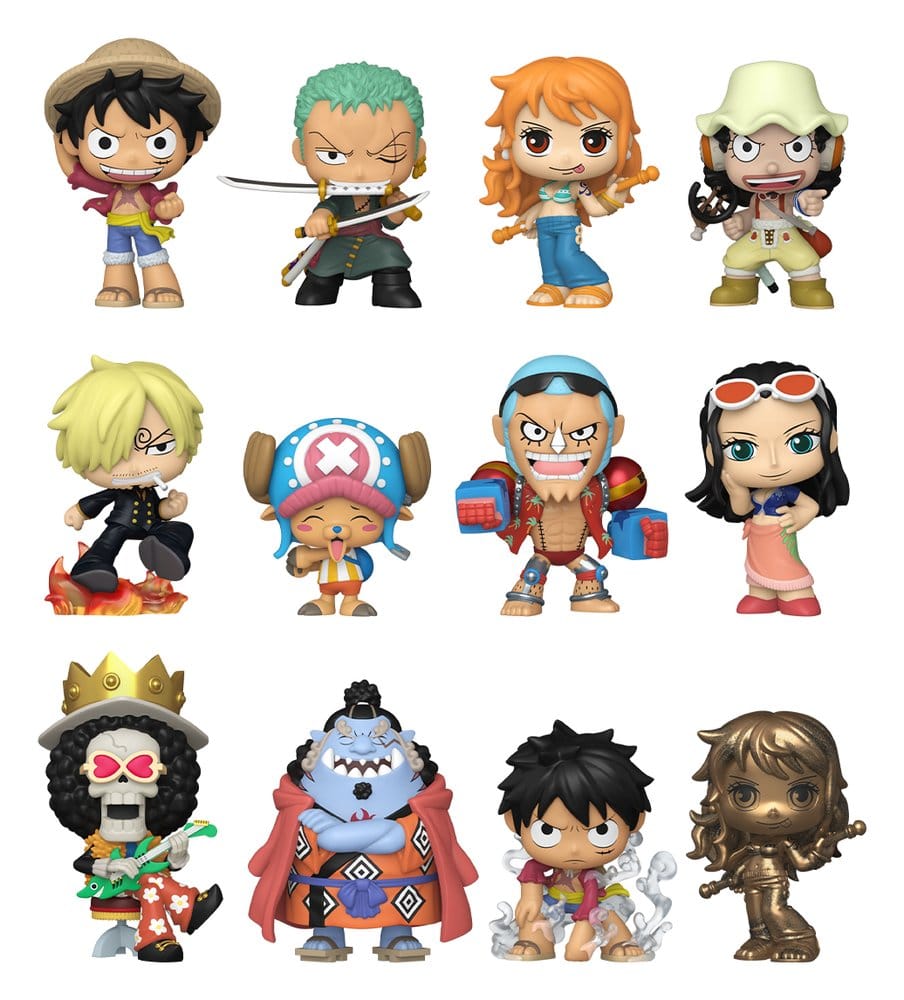 Funko One Piece Mystery Minis Minifiguren PDQ Display (12)
