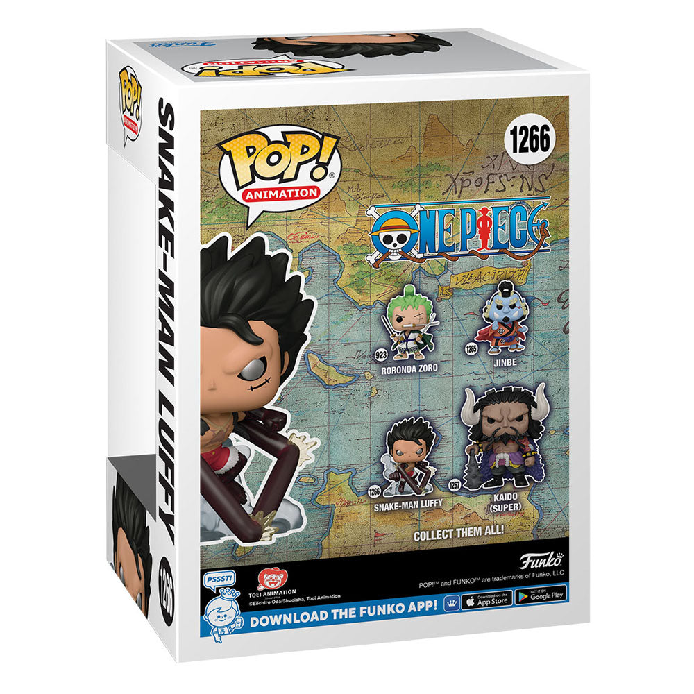 Funko One Piece Snake-Man Luffy POP! Animation Vinyl Figur