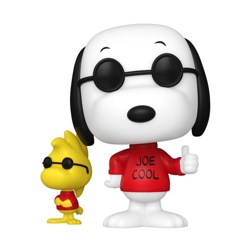 Funko Peanuts - Joe Cool with Woodstock POP! & Buddy 9 cm Vinyl Figur