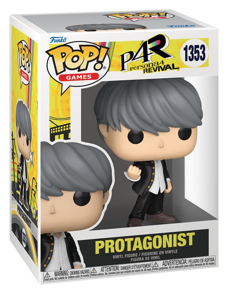 Funko Persona 4 Protagonist POP! Games Vinyl Figur