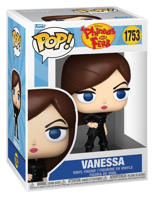 Funko Phineas and Ferb Vanessa POP! Disney Vinyl Figur