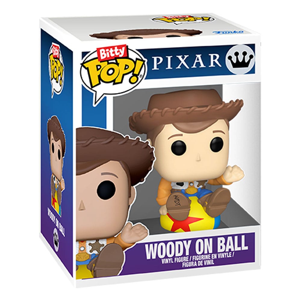 Funko Pixar Pixar Ball Bitty POP! Display mit 2 Vinyl Figuren