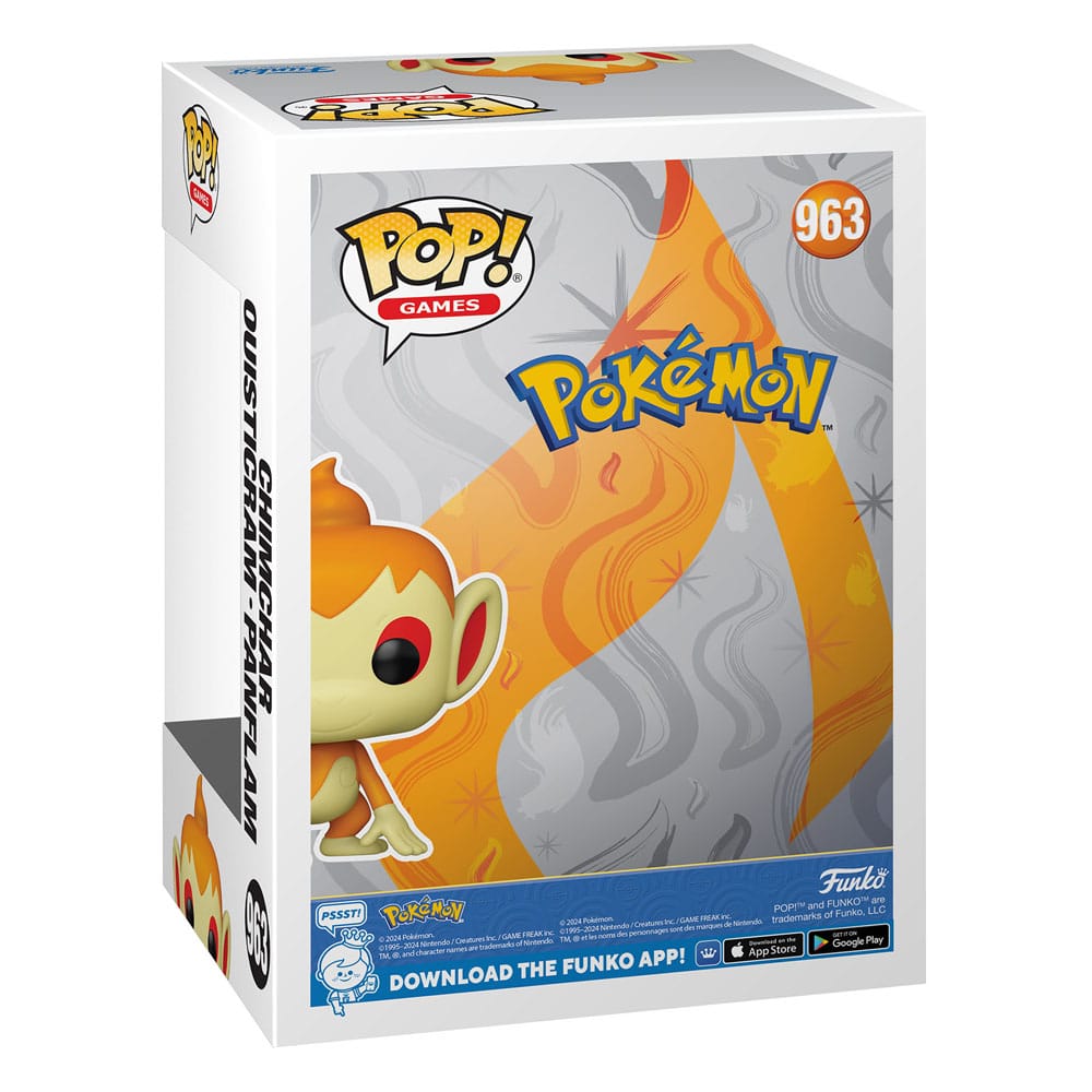 Funko Pokémon Chimchar (EMEA) POP! Games Vinyl Figur