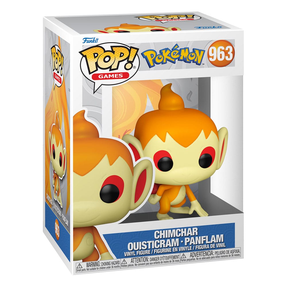 Funko Pokémon Chimchar (EMEA) POP! Games Vinyl Figur