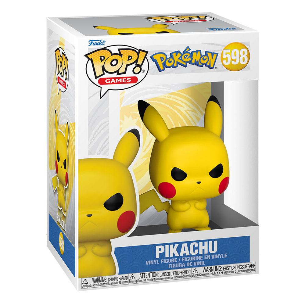 Funko Pokémon Grumpy Pikachu (EMEA) POP! Games Vinyl Figur