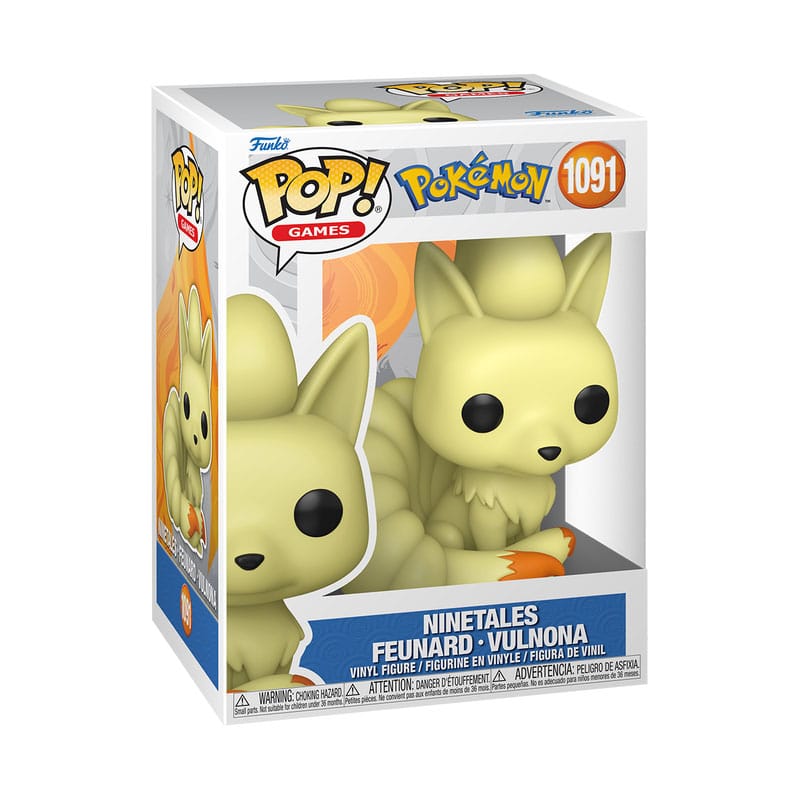 Funko Pokémon Ninetales POP! Games Vinyl Figur