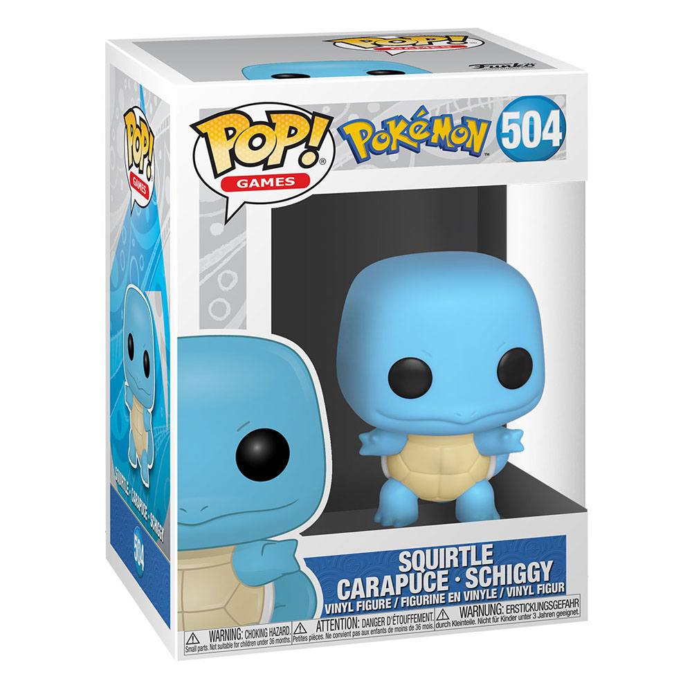 Funko Pokémon Squirtle (EMEA) POP! Games Vinyl Figur