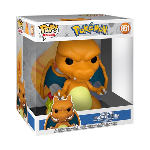 Funko Pokémon Super Sized Charizard (EMEA) Jumbo POP! Vinyl Figur