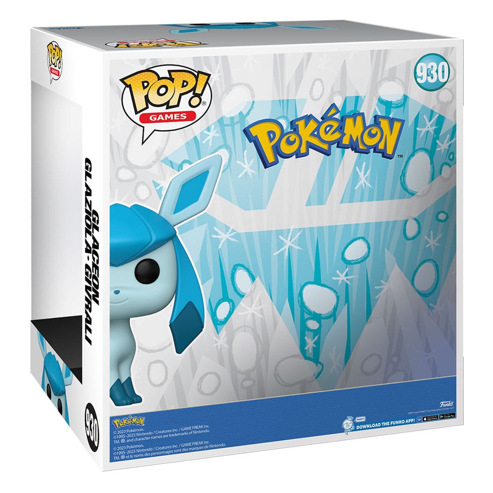 Funko Pokémon Super Sized Glaceon (EMEA) Jumbo POP! Vinyl Figur