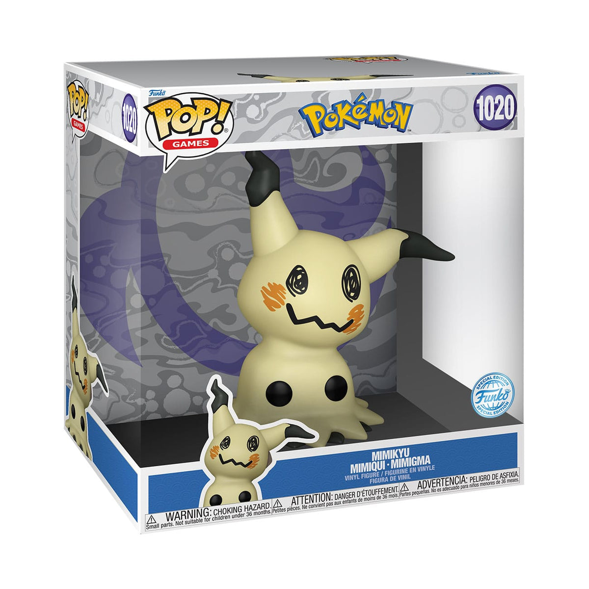 Funko Pokémon Super Sized Mimikyu Jumbo POP! Vinyl Figur