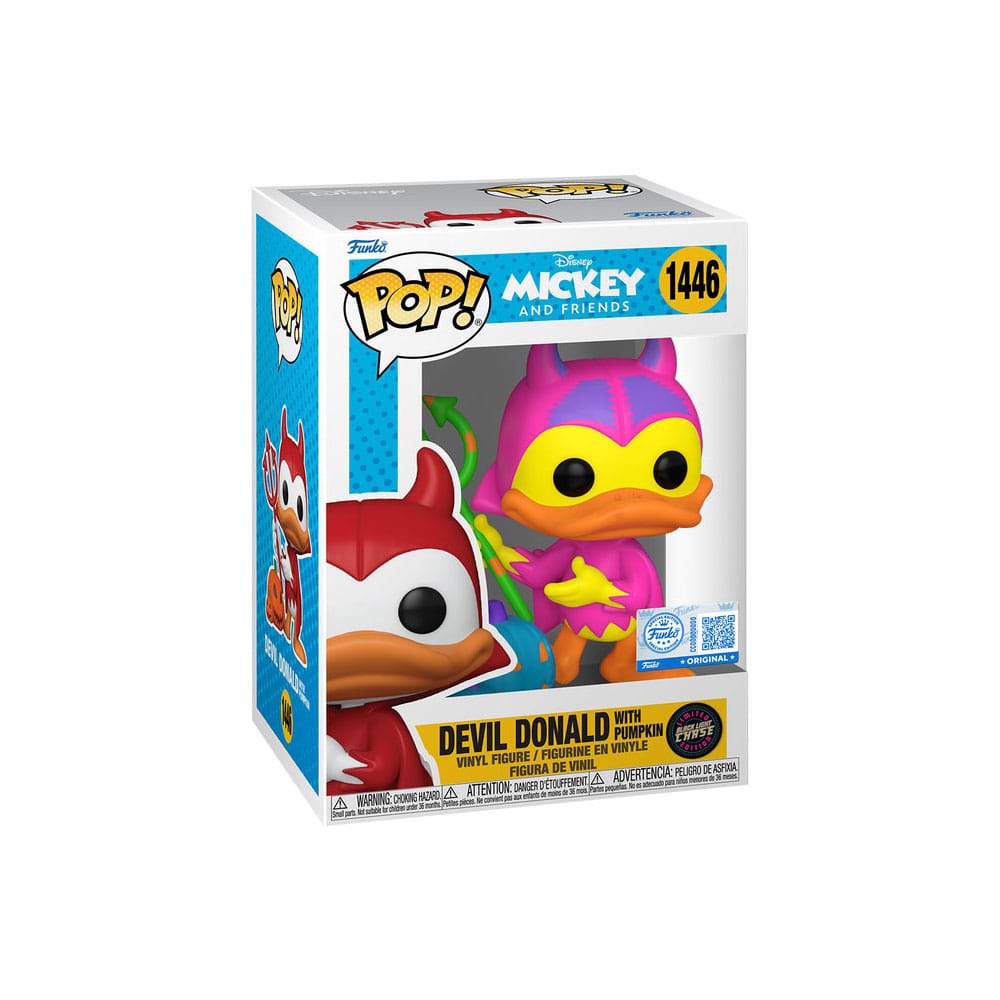 Funko Pop! Disney Devil Donald with Blacklight Chase Asst. (6)