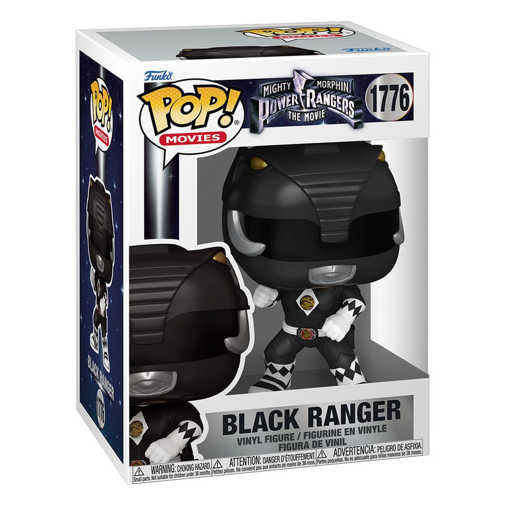 Funko Power Rangers - Der Film Black Ranger POP! Movies Vinyl Figur