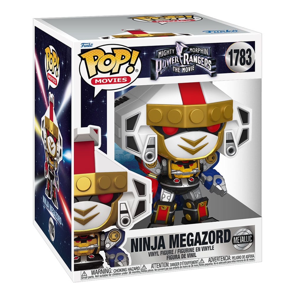 Funko Power Rangers Der Film Ninja Megazord (Metallic) Super Sized POP!