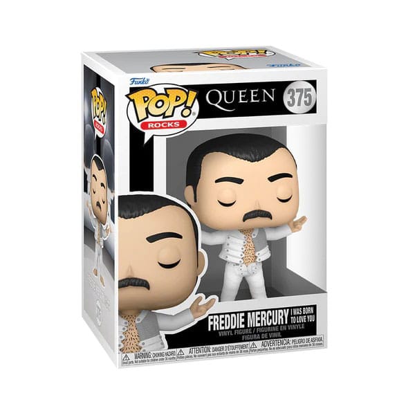 Funko Queen Freddie Mercury (I was born to love you) POP! Rocks Vinyl Figur