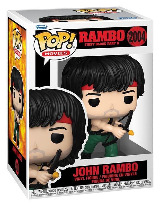 Funko Rambo John Rambo w/Bow POP! Movies Vinyl Figur