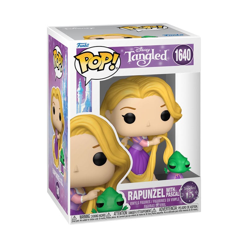 Funko Rapunzel - Neu verföhnt POP!&Buddy Animation Vinyl Figur Rapunzel & Pascal