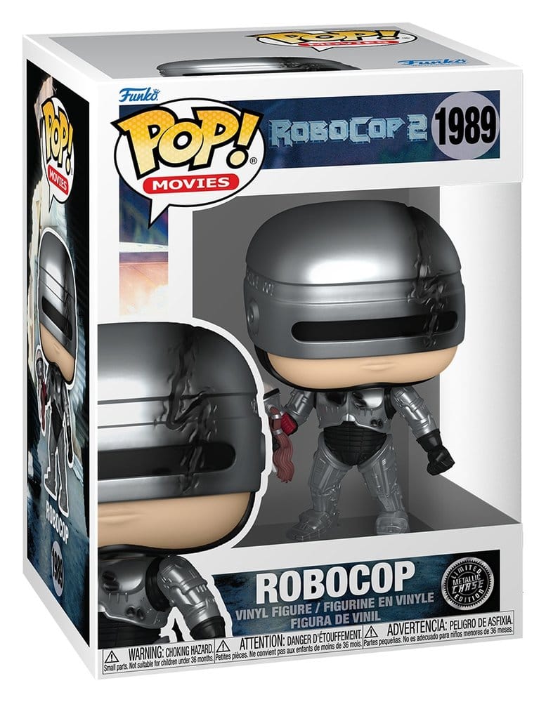 Funko Robocop Robocop (Metallic) with Chase Sortiment (6) POP! Movies Vinyl Figuren