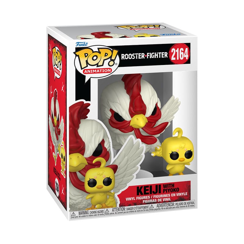 Funko Rooster Fighter POP!&Buddy Vinyl Keiji & Piyoko