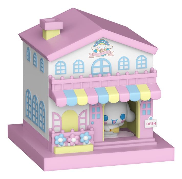 Funko Sanrio Cafe Cinnamoroll w/C Bitty POP! Town Vinyl Figur