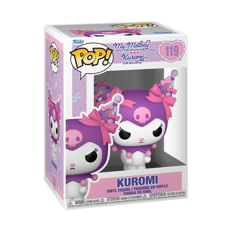 Funko Sanrio K/MM- Kuromi Grumpy POP! Animation Vinyl Figur