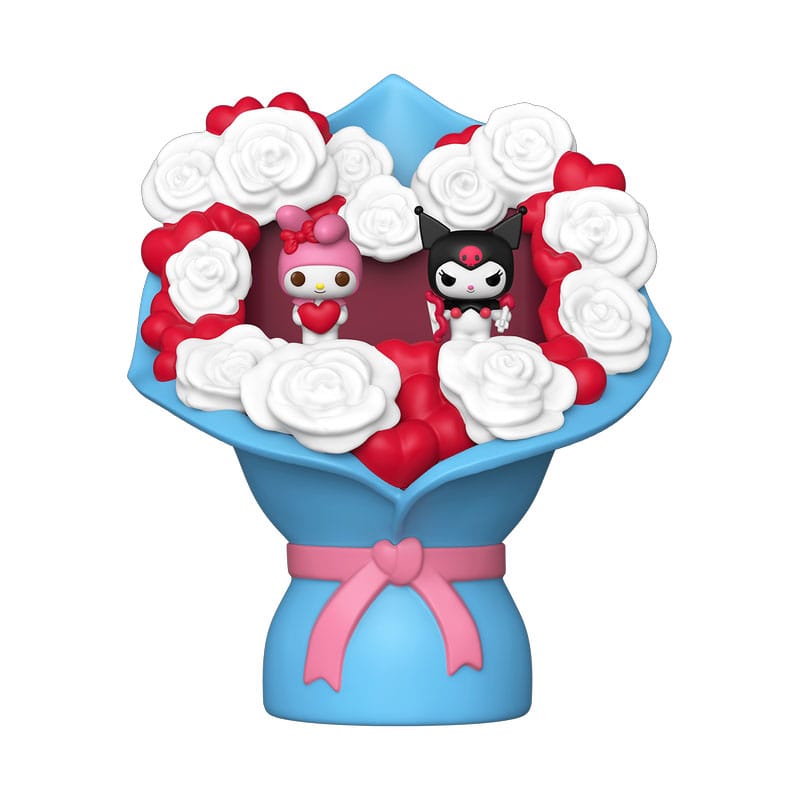Funko Sanrio My Melody & Kuromi (Valentine) Bitty POP! Bouquet Vinyl Figuren