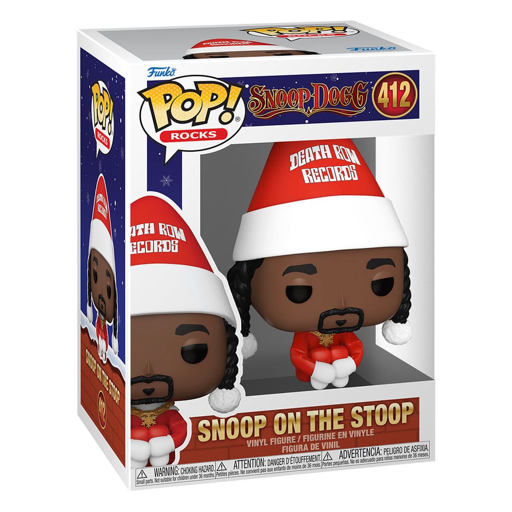 Funko Snoop Dogg POP! Rocks Vinyl Figur Snoop Dogg(Snoop on a Stoop) 9 cm