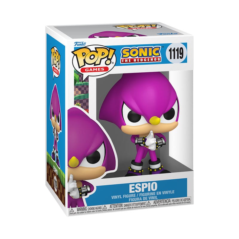 Funko Sonic the Hedgehog Espio the Chameleon POP! Games Vinyl Figur