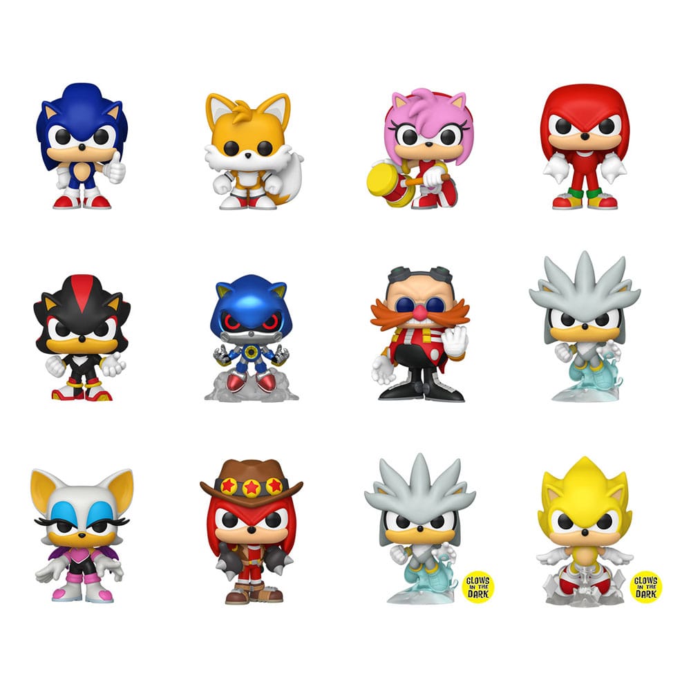 Funko Sonic - The Hedgehog Mystery Minis Minifiguren PDQ Display (12)