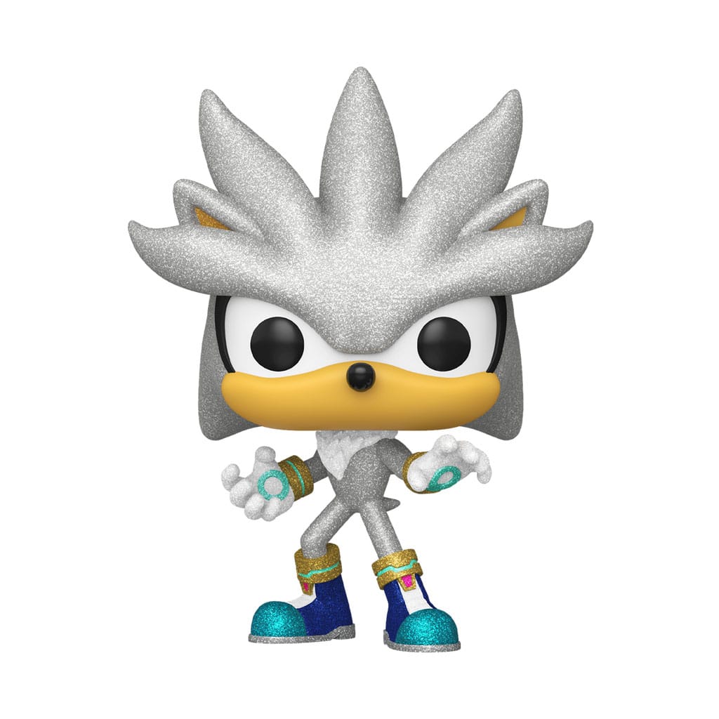 Funko Sonic The Hedgehog Silver The Hedgehog (FL) POP! Games Vinyl Figur