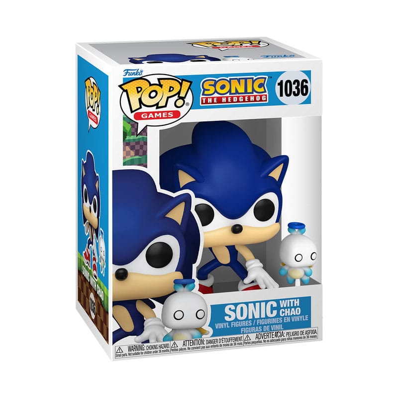 Funko Sonic The Hedgehog Sonic w/ HChao POP & Buddy! Vinyl Figur