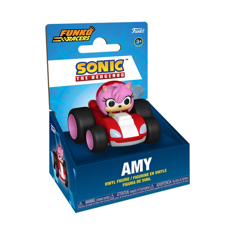 Funko Sonic The Hedgehog Super Racers Diecast Figur Amy Rose