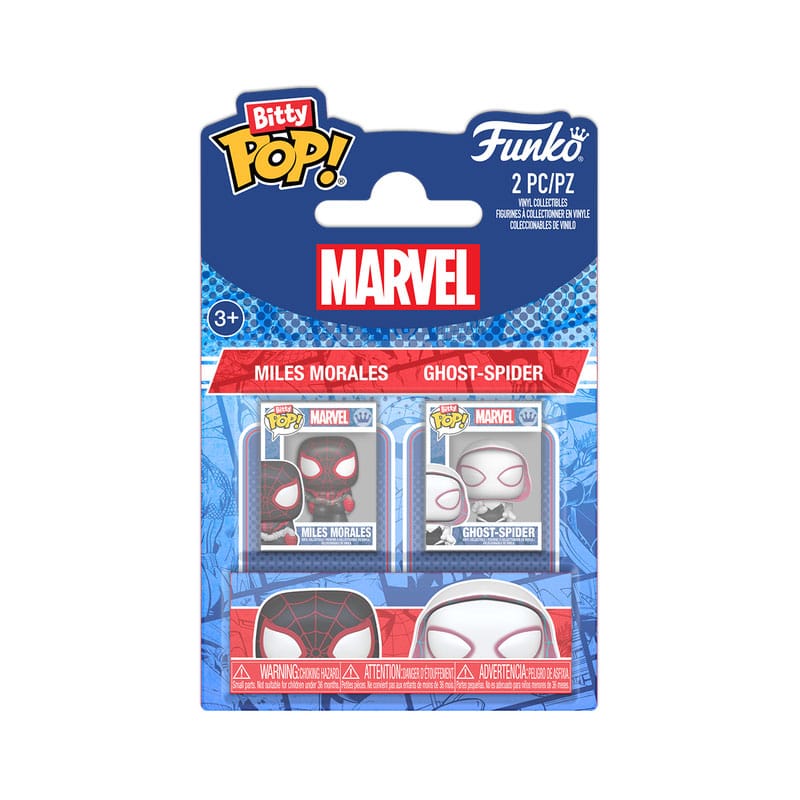Funko Spider-Man 2er-Pack MilesM&SGwen Bitty POP! Vinyl Figuren