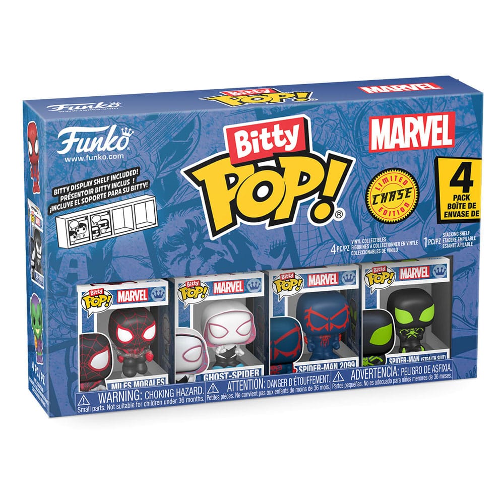 Funko Spider-Man 4er-Pack Series 2 Bitty POP! Vinyl Figuren