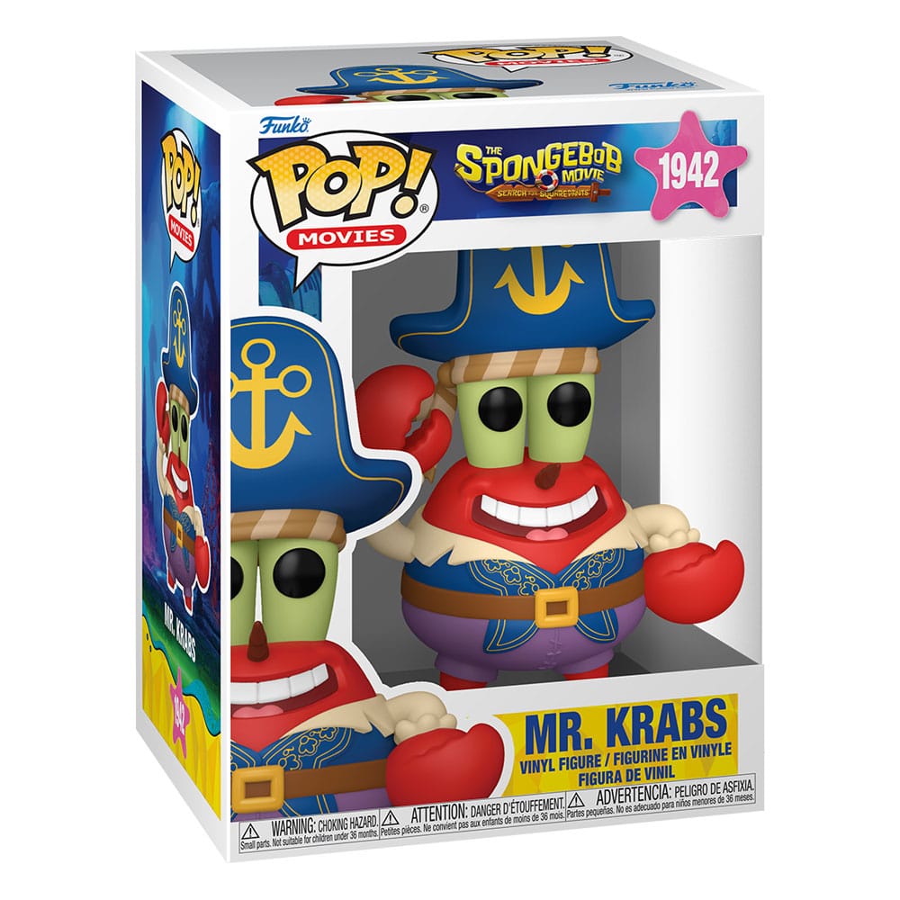 Funko SpongeBob Schwammkopf Mr. Krabs (Pirate) POP! Vinyl Figur