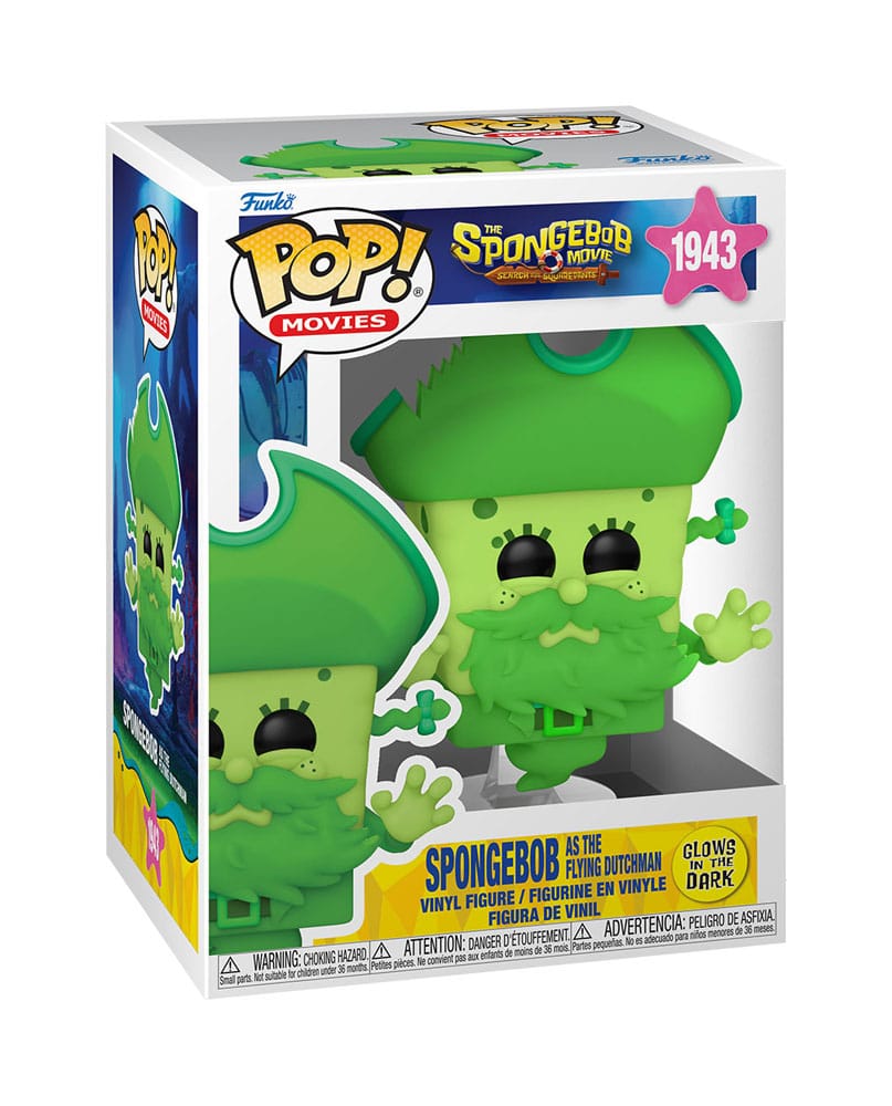 Funko SpongeBob Schwammkopf SpongeBob as the Flying Dutchman (Glow) POP! Vinyl Figur
