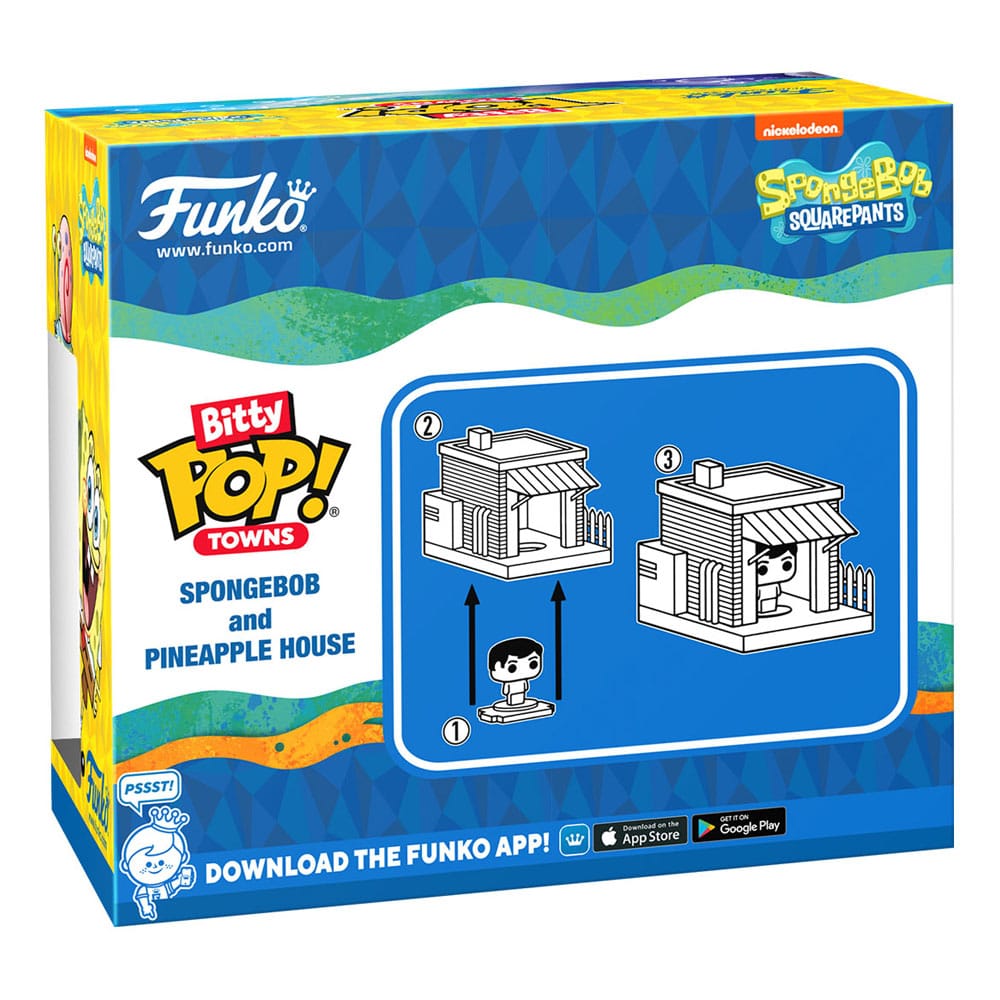 Funko Spongebob Spongebob at Home Bitty POP! Town Vinyl Figur