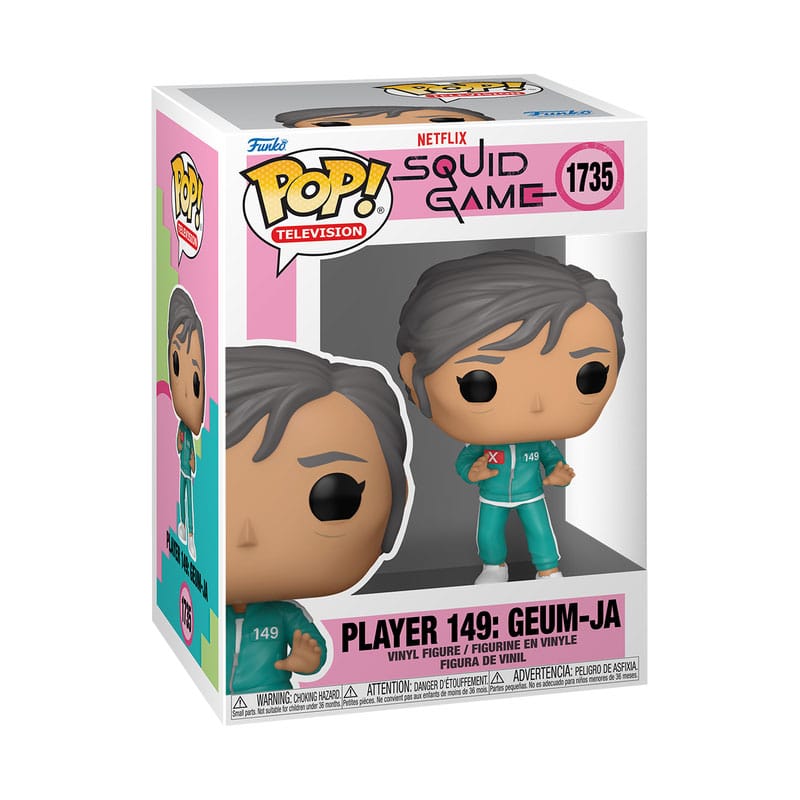 Funko Squid Game S3 Player 149 Geum-ja POP! Television Vinyl Figur