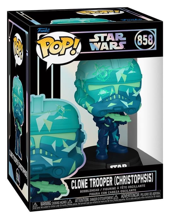 Funko Star Wars Clone Trooper (Christophsis) POP! Vinyl Wackelkopf-Figur