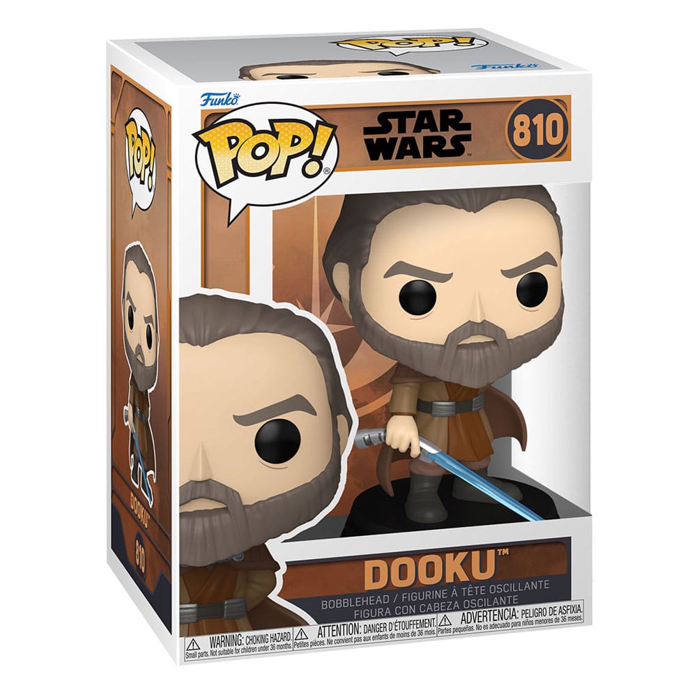 Funko Star Wars Dooku POP! Vinyl Wackelkopf-Figur