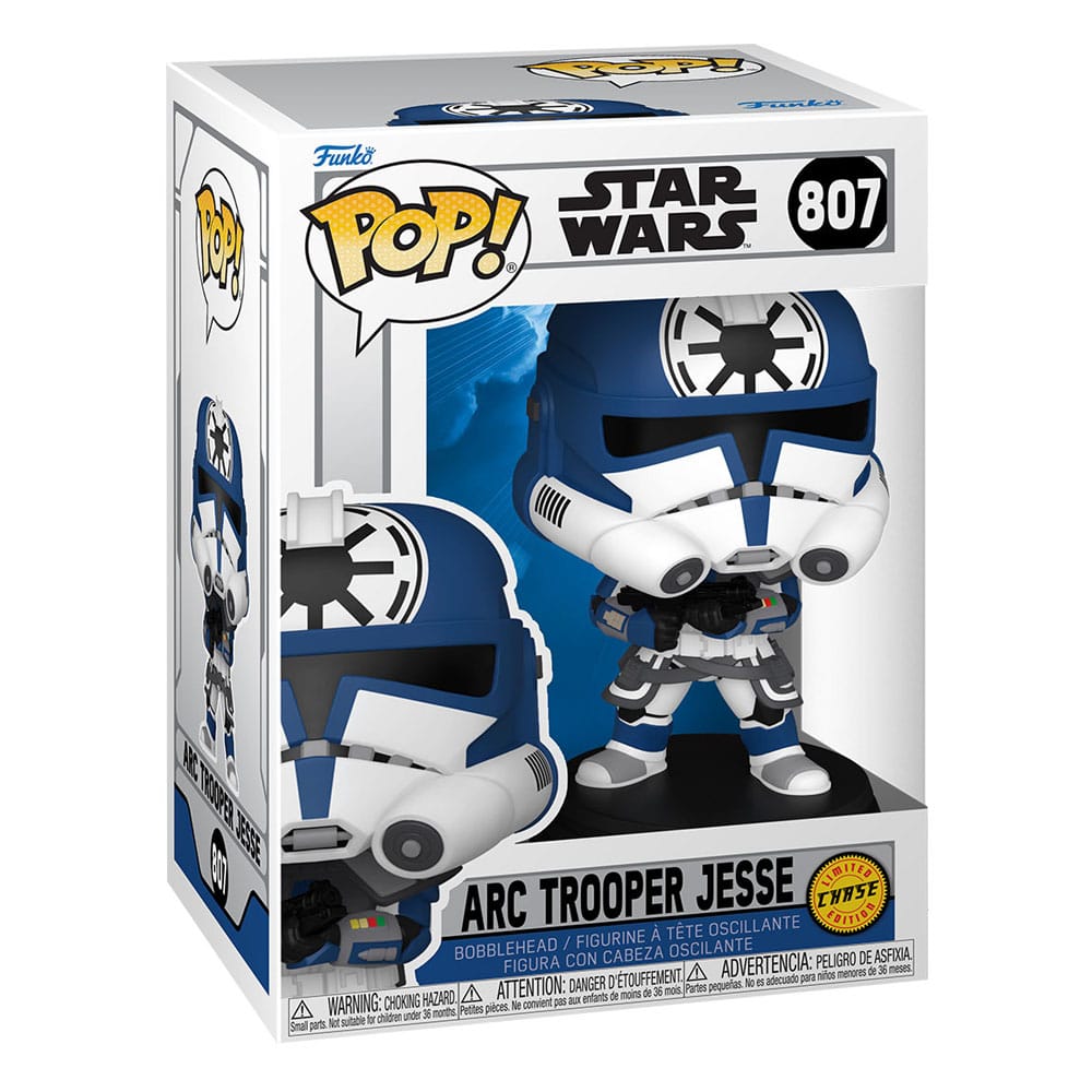 Funko Star Wars en ARC Trooper Jesse with Chase Sortiment (6) POP! Vinyl Wackelkopf-Figur