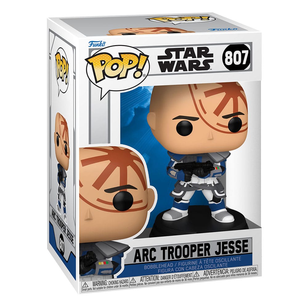 Funko Star Wars en ARC Trooper Jesse with Chase Sortiment (6) POP! Vinyl Wackelkopf-Figur