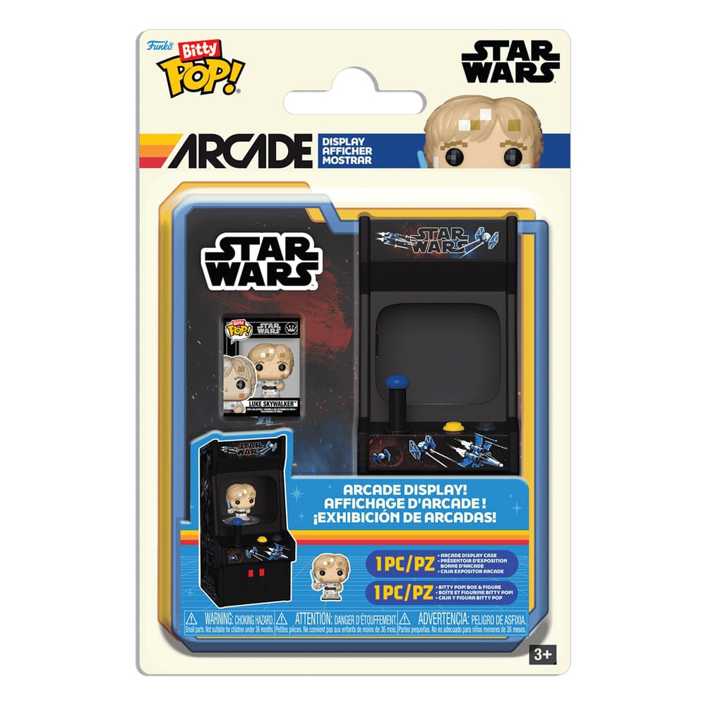 Funko Star Wars Luke Skywalker (8-bit) Bitty POP! Arcade Vinyl Figur