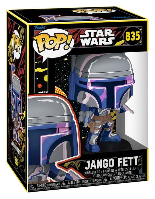 Funko Star Wars Mandalorian & Grogu Jango Fett (Retro) POP! Vinyl Figur