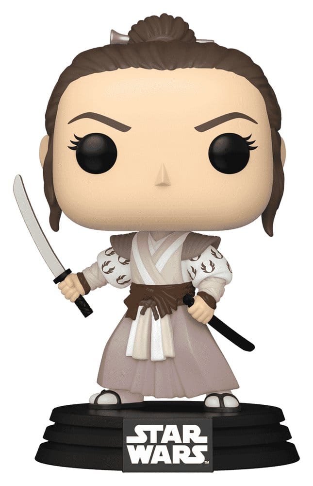 Funko Star Wars Rey Skywalker (Impressions) Exclusive POP! Vinyl Wackelkopf-Figur
