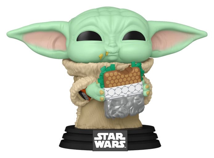 Funko Star Wars The Mandalorian and Grogu Grogu with Sandwich POP! Vinyl Figur