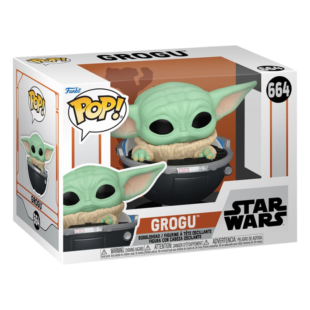 Funko Star Wars The Mandalorian Grogu POP! Vinyl Figur