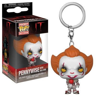 Funko Stephen Kings Es 2017 Pennywise with Balloon Pocket POP! Vinyl Schlüsselanhänger
