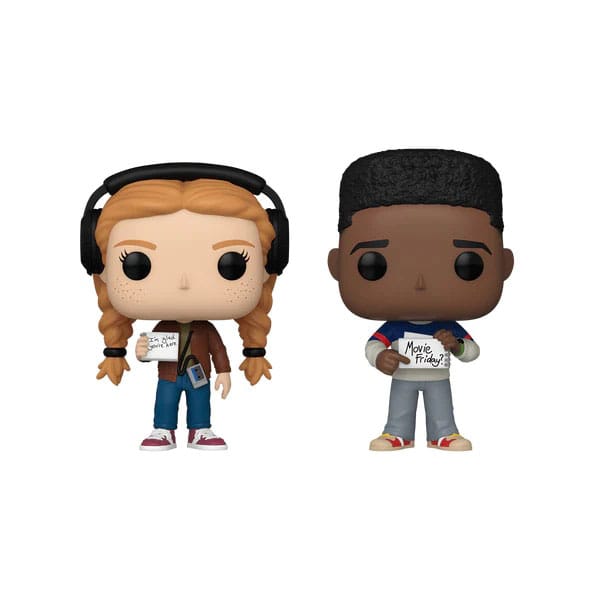 Funko Stranger Things 2er-Pack Max & Lucas POP! Animation Vinyl Figuren