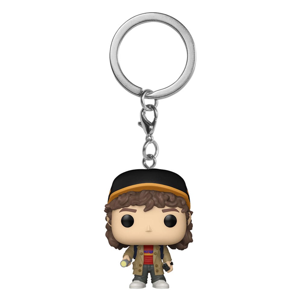 Funko Stranger Things Dustin Henderson Display (12) POP! Vinyl Schlüsselanhänger