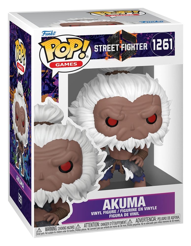 Funko Street Fighter 6 Akuma with Chase Sortiment (6) POP! Animation Vinyl Figuren